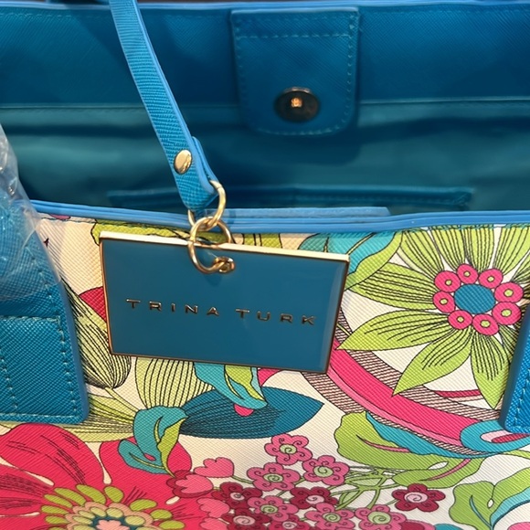 TRINA TURK TOTE NEW WITH TAGS - Picture 7 of 12